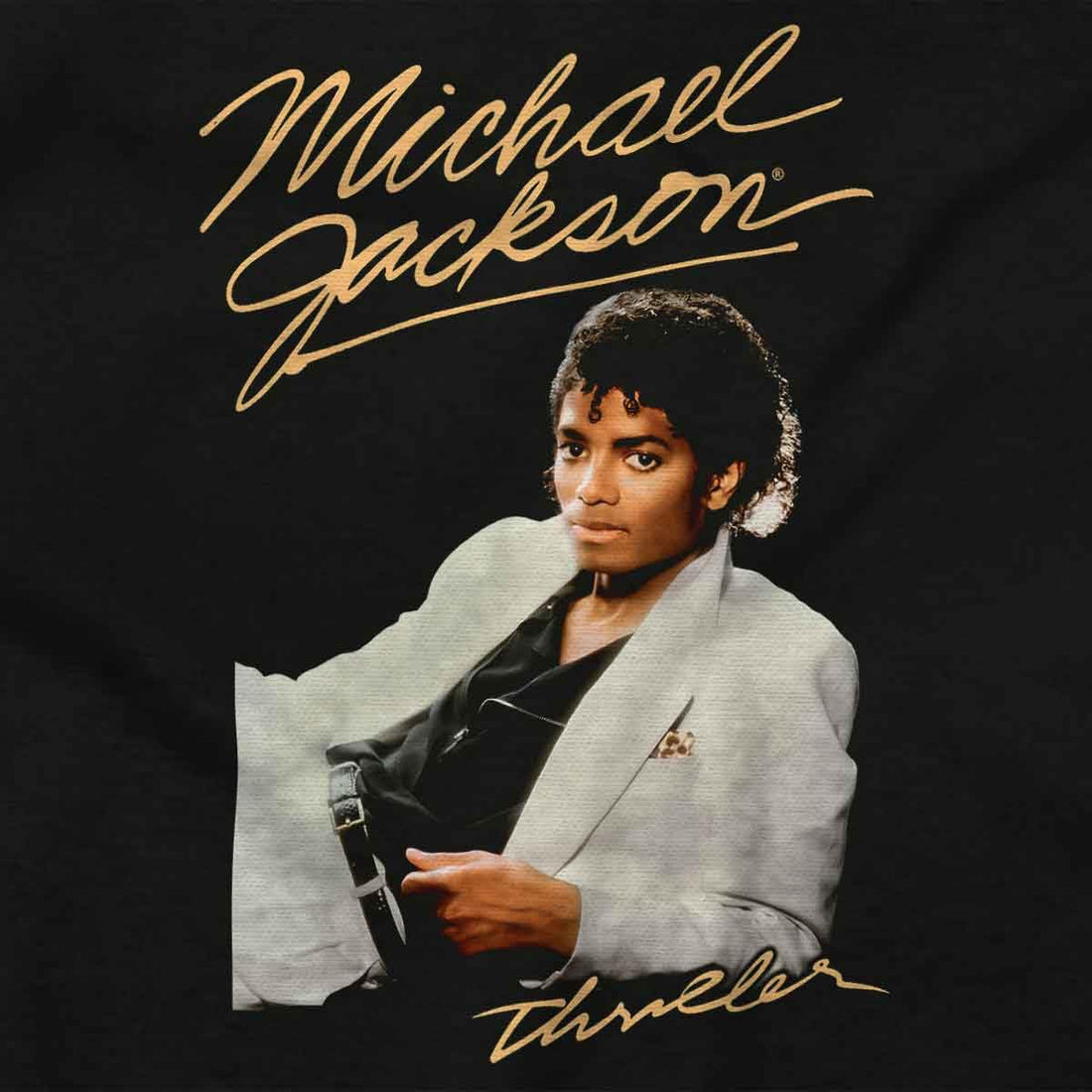 Michael Jackson MJ Thriller Album Graphic T Shirt Men or Women Black