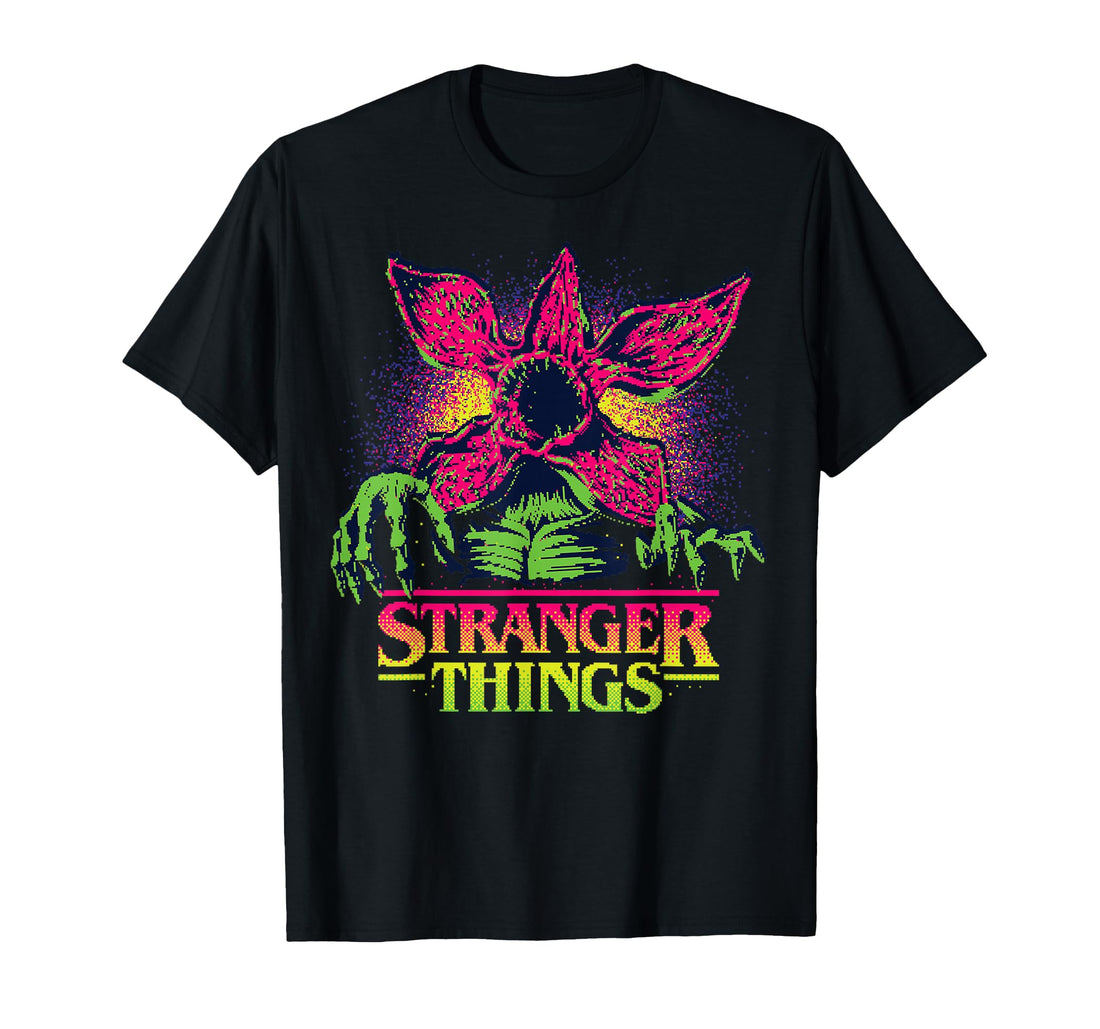 Stranger Things Season 5 Retro Video Game Demogorgon T-Shirt