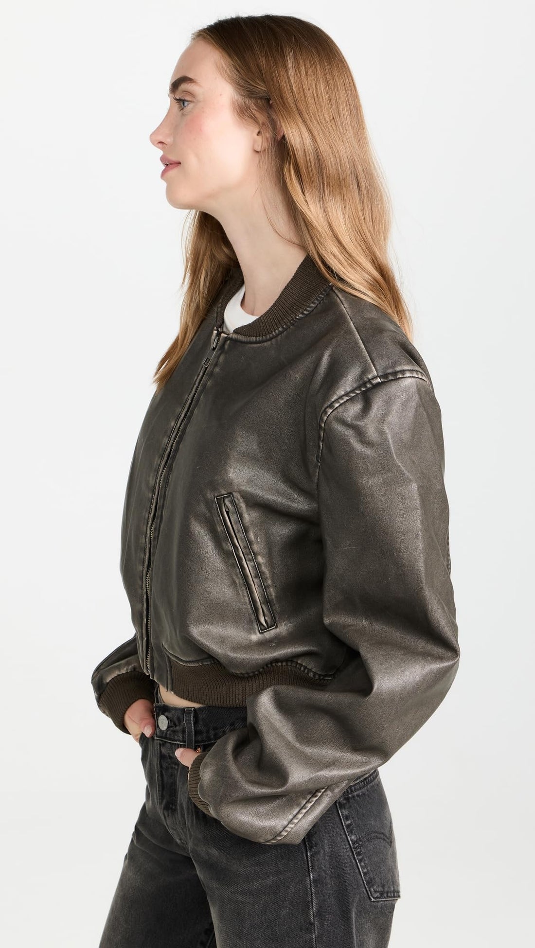 Lioness Women's Allure Bomber, Charcoal, L