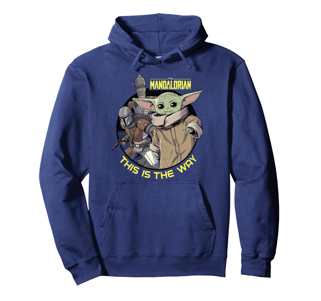 Star Wars: The Mandalorian Child Group Shot This Is The Way Pullover Hoodie