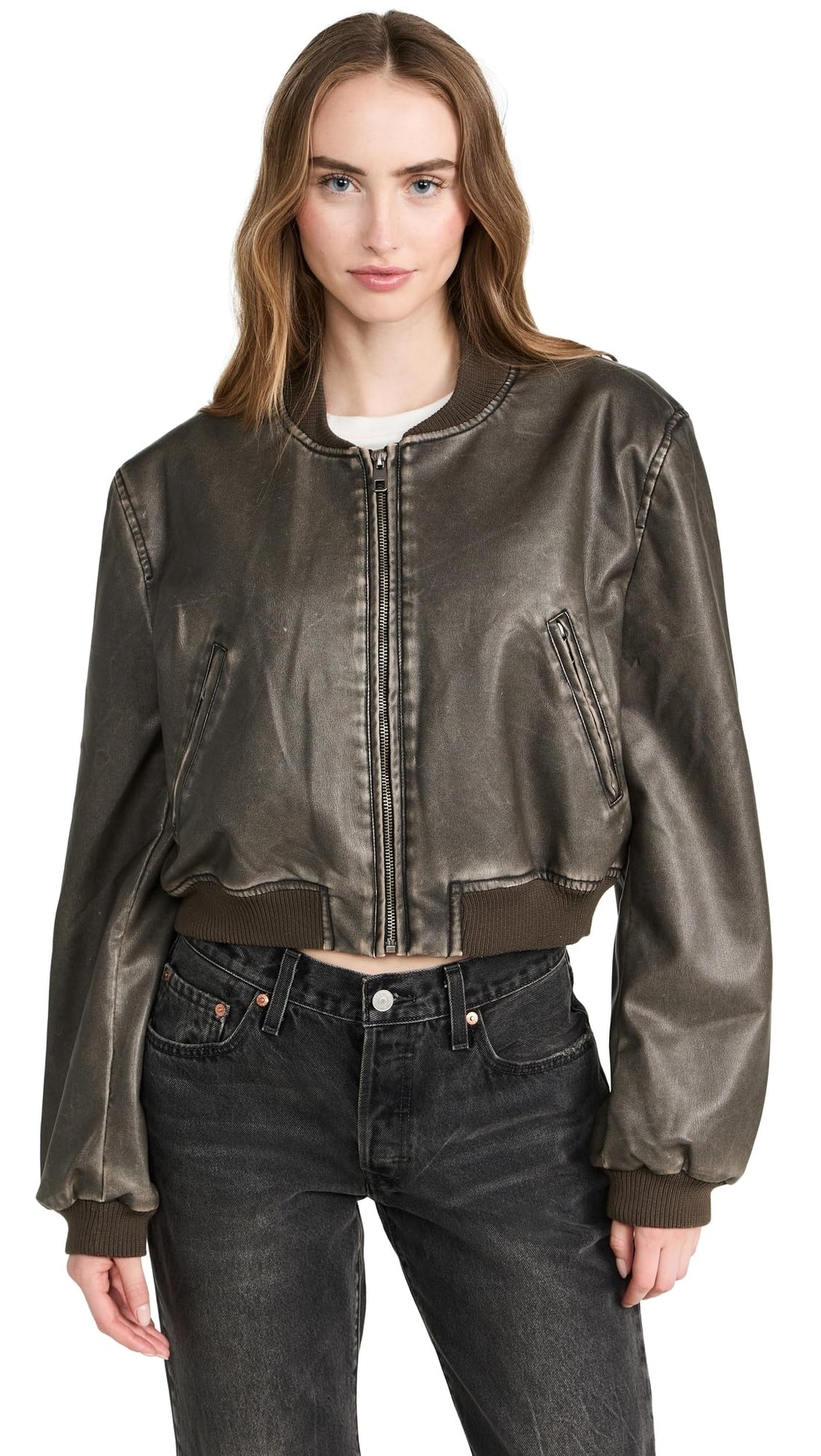 Lioness Women's Allure Bomber, Charcoal, L