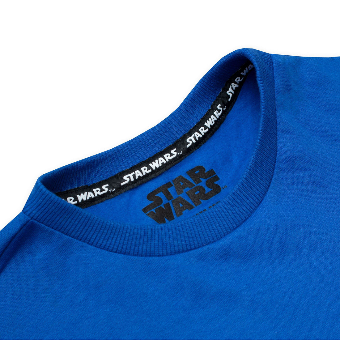 STAR WARS Boys Darth Vader Sweatshirt Yoda R2D2 Chewbacca Sweater For Kids Blue Size 10