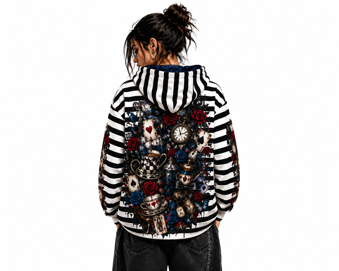 Wonderland After Dark — Oversized Hoodie