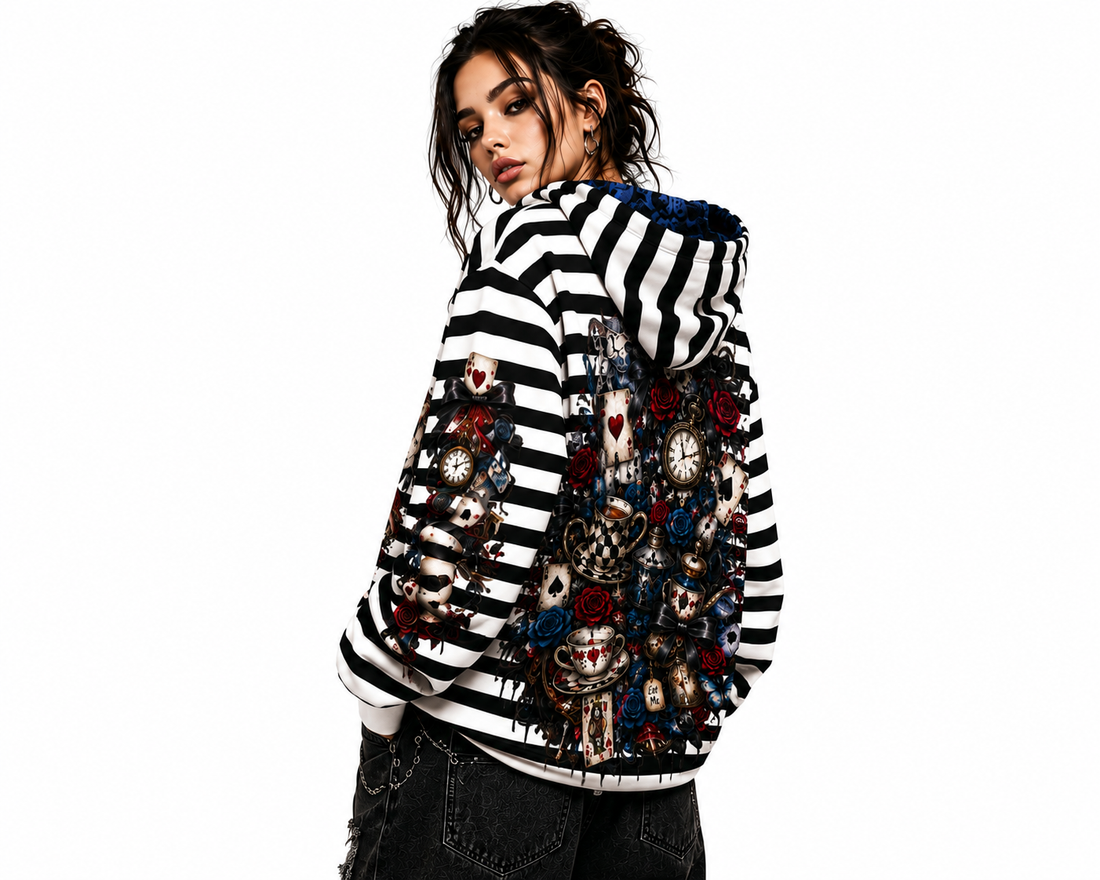 Wonderland After Dark — Oversized Hoodie