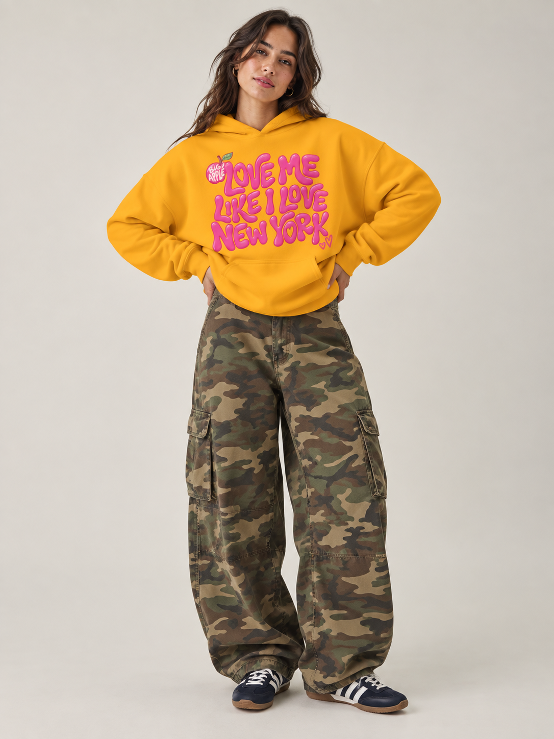 Love Me Like I Love New York Graphic Hoodie | VINTELNY