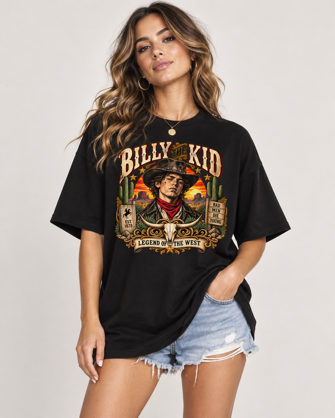 Billy the Kid – Legend of the West Unisex Classic Tee