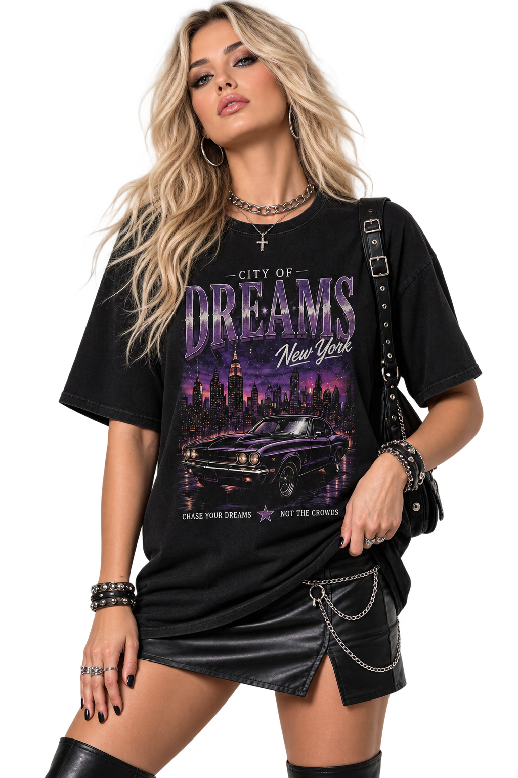 🌃 CITY OF DREAMS — New York Unisex Graphic T-Shirt