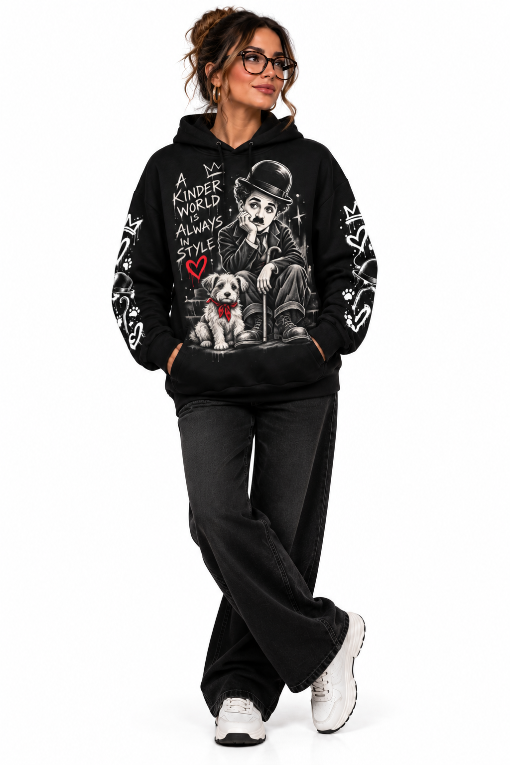 A Kinder World Is Always in Style — Unisex Limited Edition Oversized Hoodie