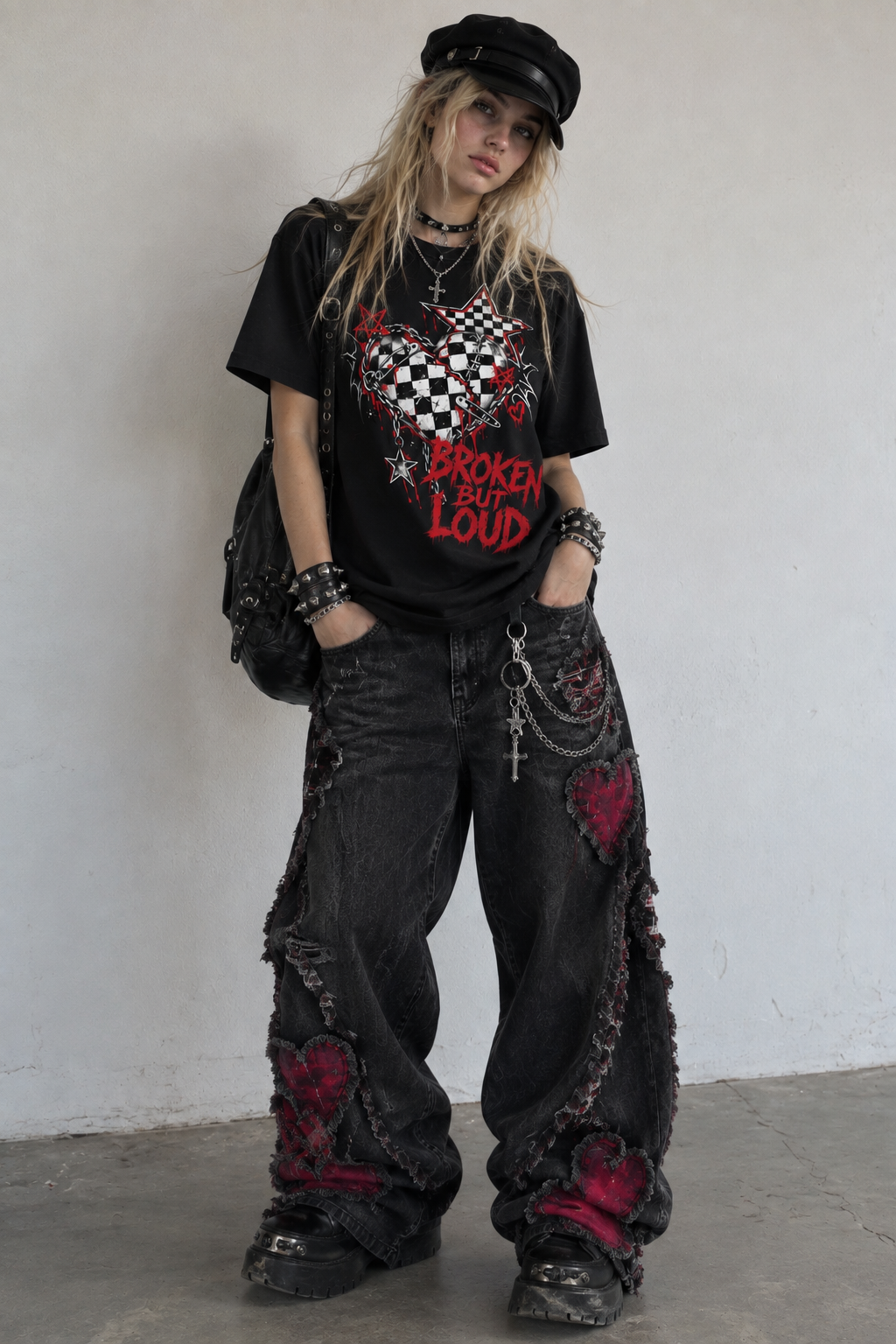 Broken But Loud Graphic Tee | Emo Rock T-Shirt
