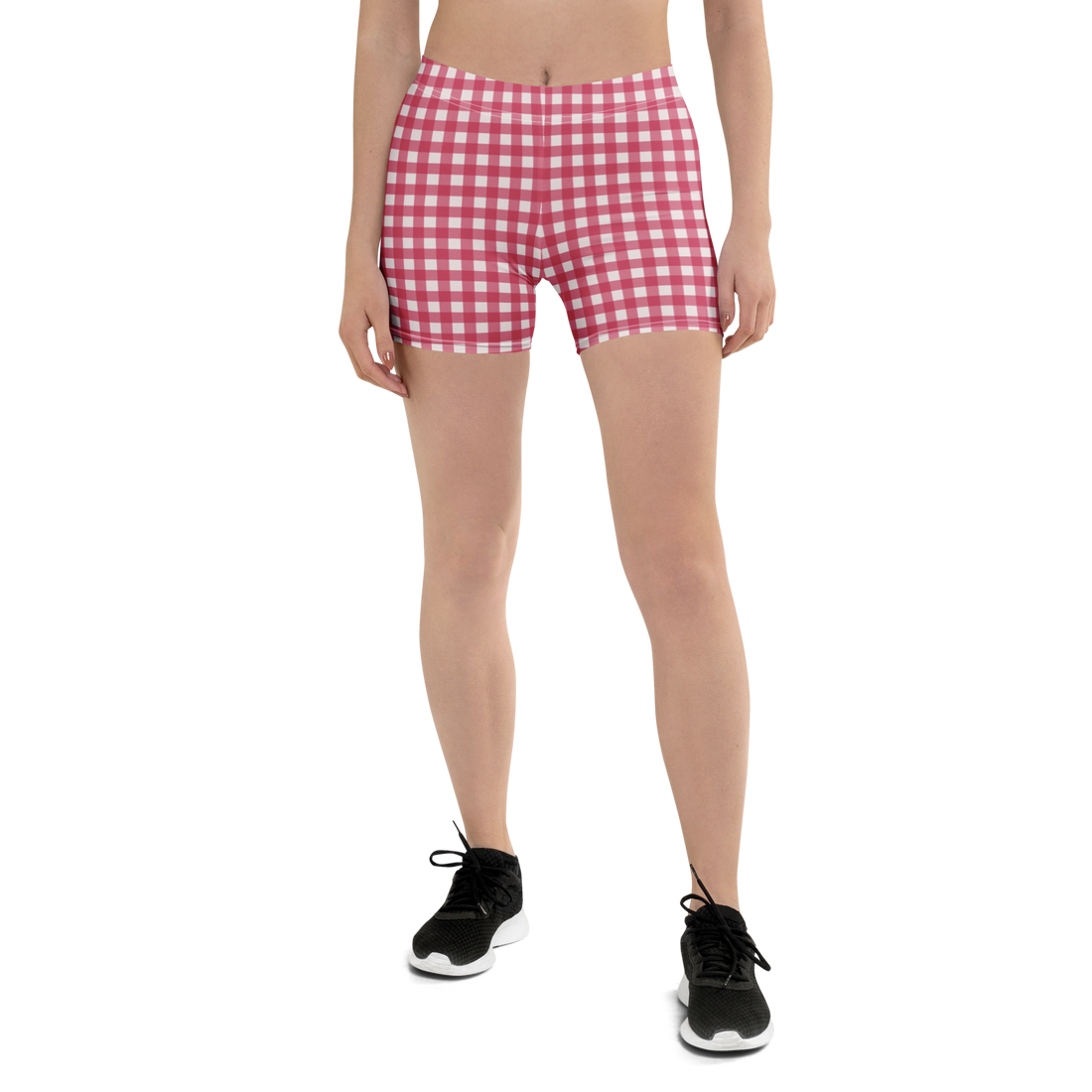 Red Athletic Shorts | 4-Way Stretch | Workout & Everyday Wear