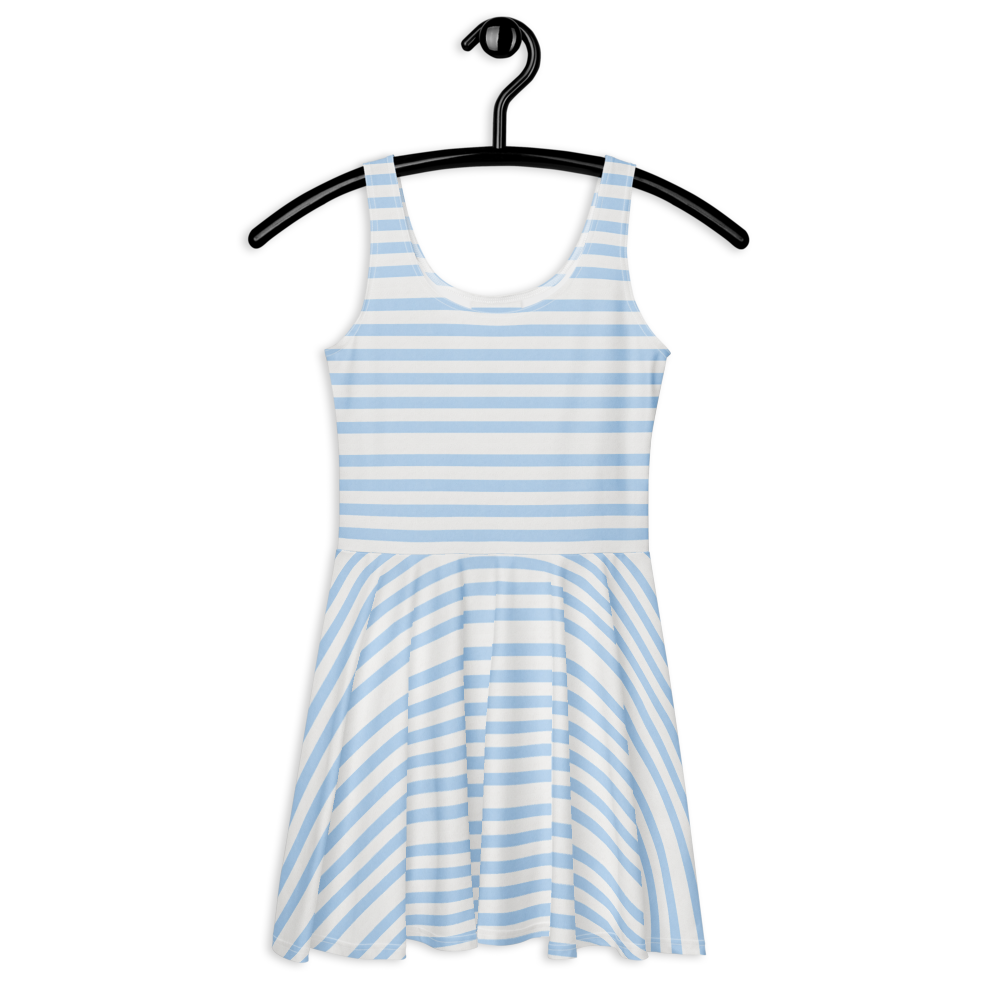 Sleeveless Skater Dress – Flared & Elegant