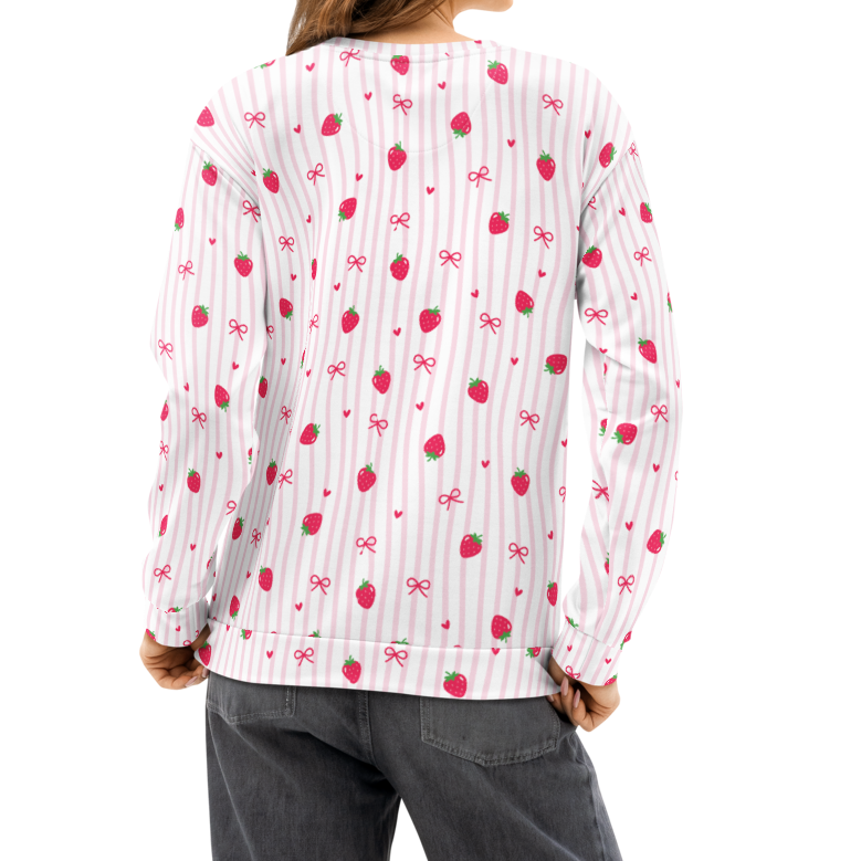 Cotton Fleece Sweatshirt | Relaxed Drop Shoulder | Soft Stretch Everyday Streetwear