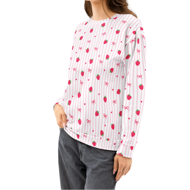 Cotton Fleece Sweatshirt | Relaxed Drop Shoulder | Soft Stretch Everyday Streetwear
