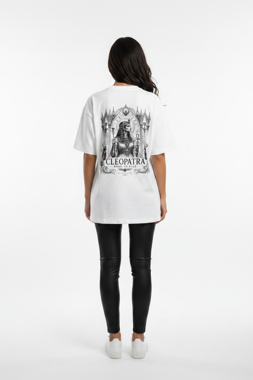 Cleopatra T-Shirt High Neck - Espalda