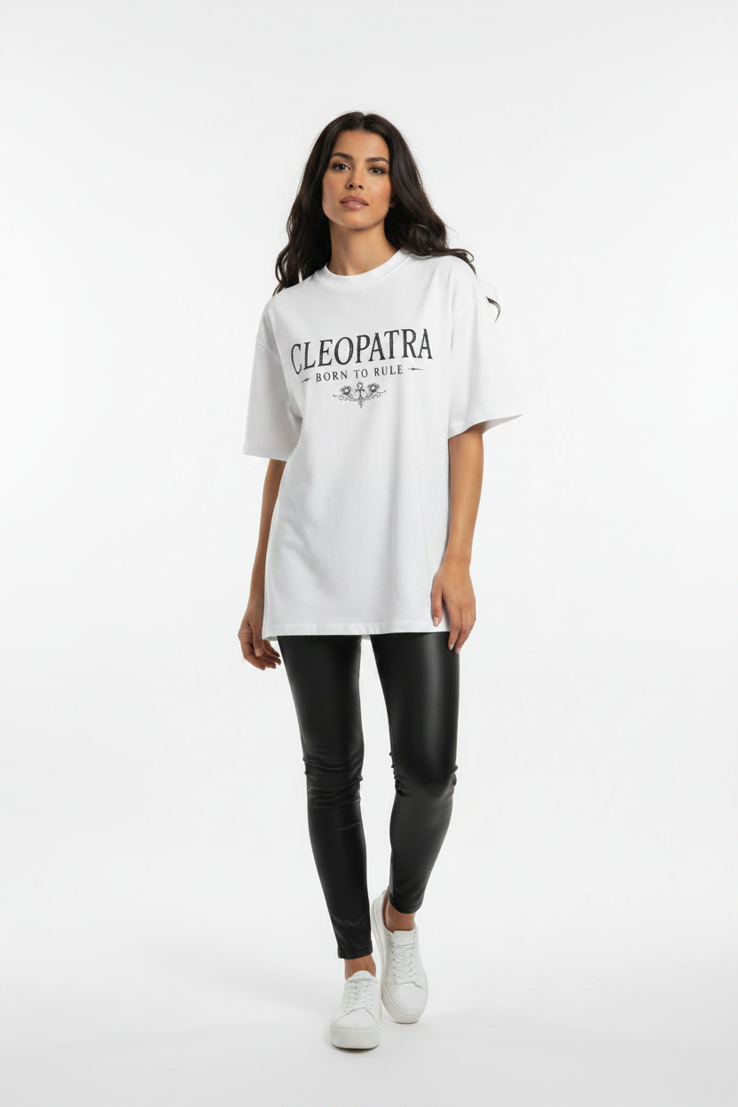 Cleopatra T-Shirt High Neck - Frente