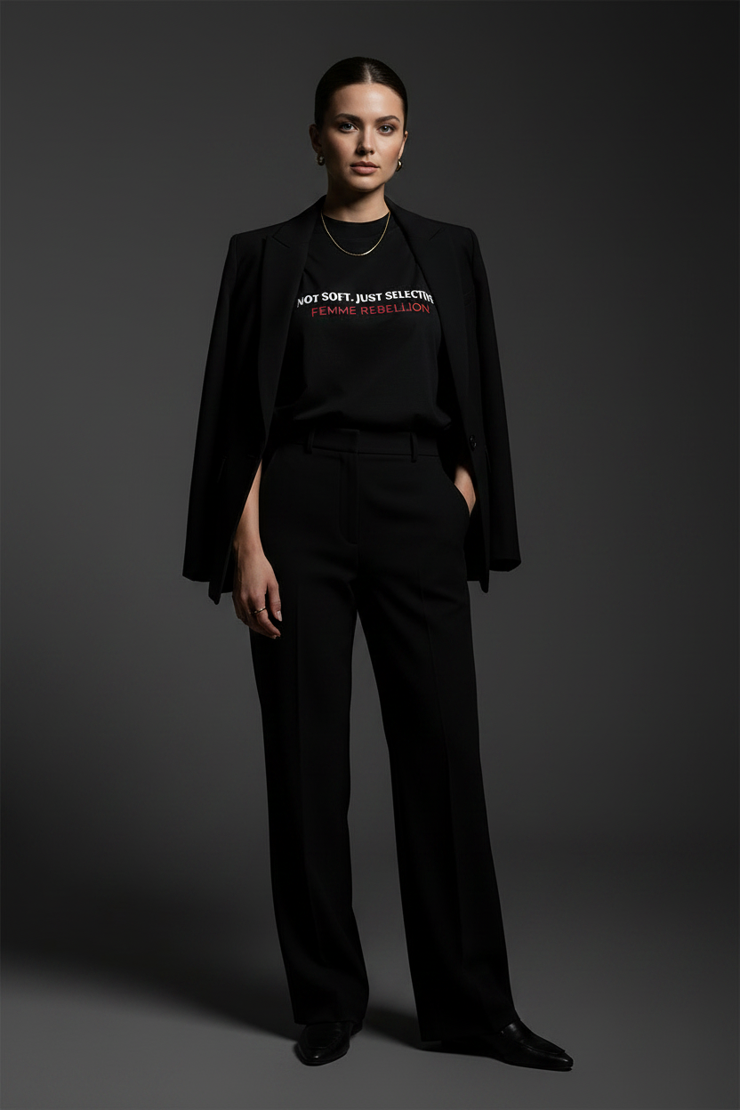 Femme Rebellion — Outfit Completo Elegante