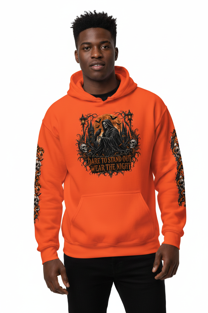 Grim Reaper Halloween Hoodie — Dare to Stand Out
