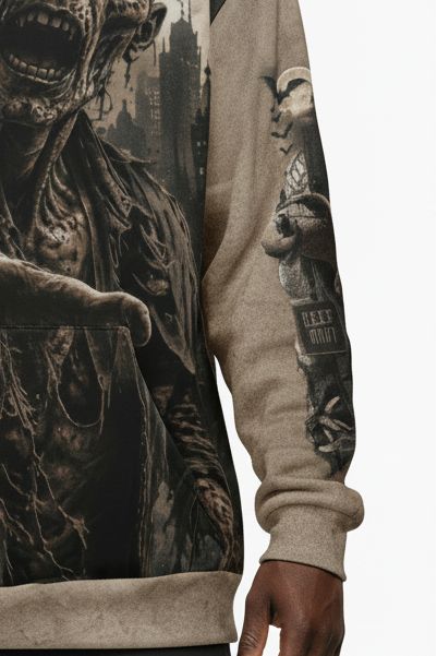THE UNDEAD — Premium Unisex Oversized Zombie Hoodie