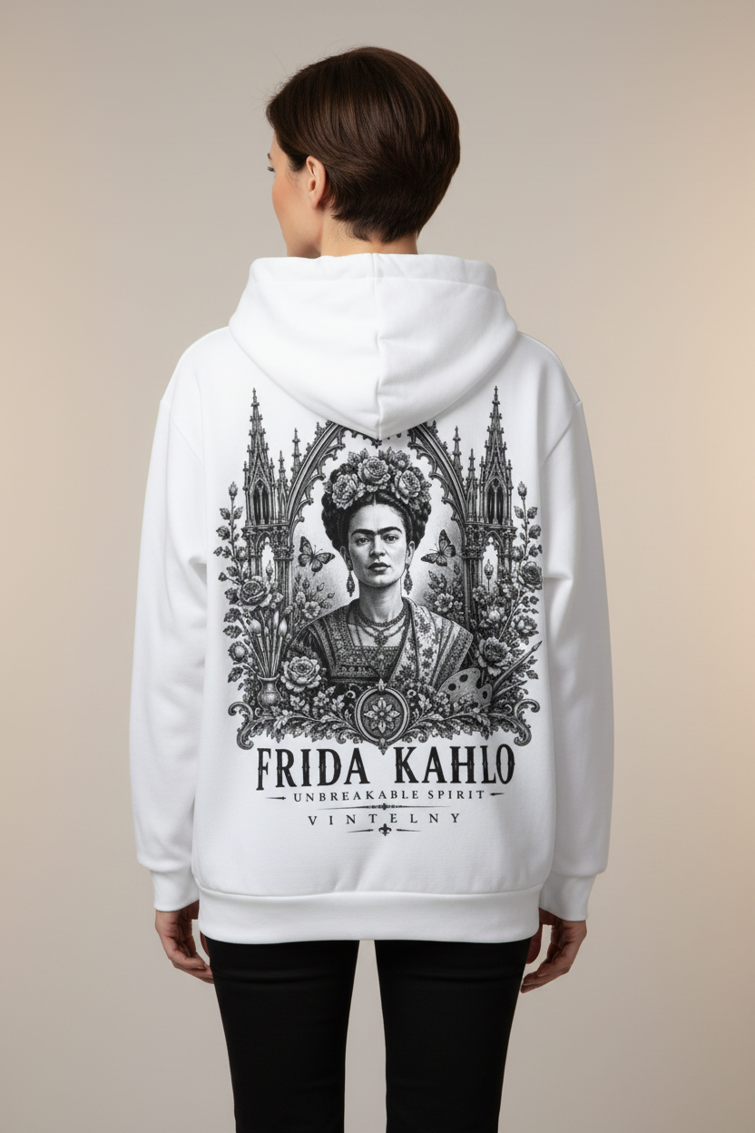 Mockup espalda Frida Kahlo modelo 2