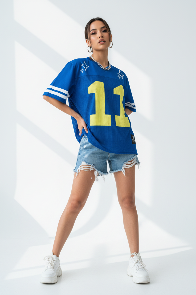 Mockup Mujer Jersey Azul