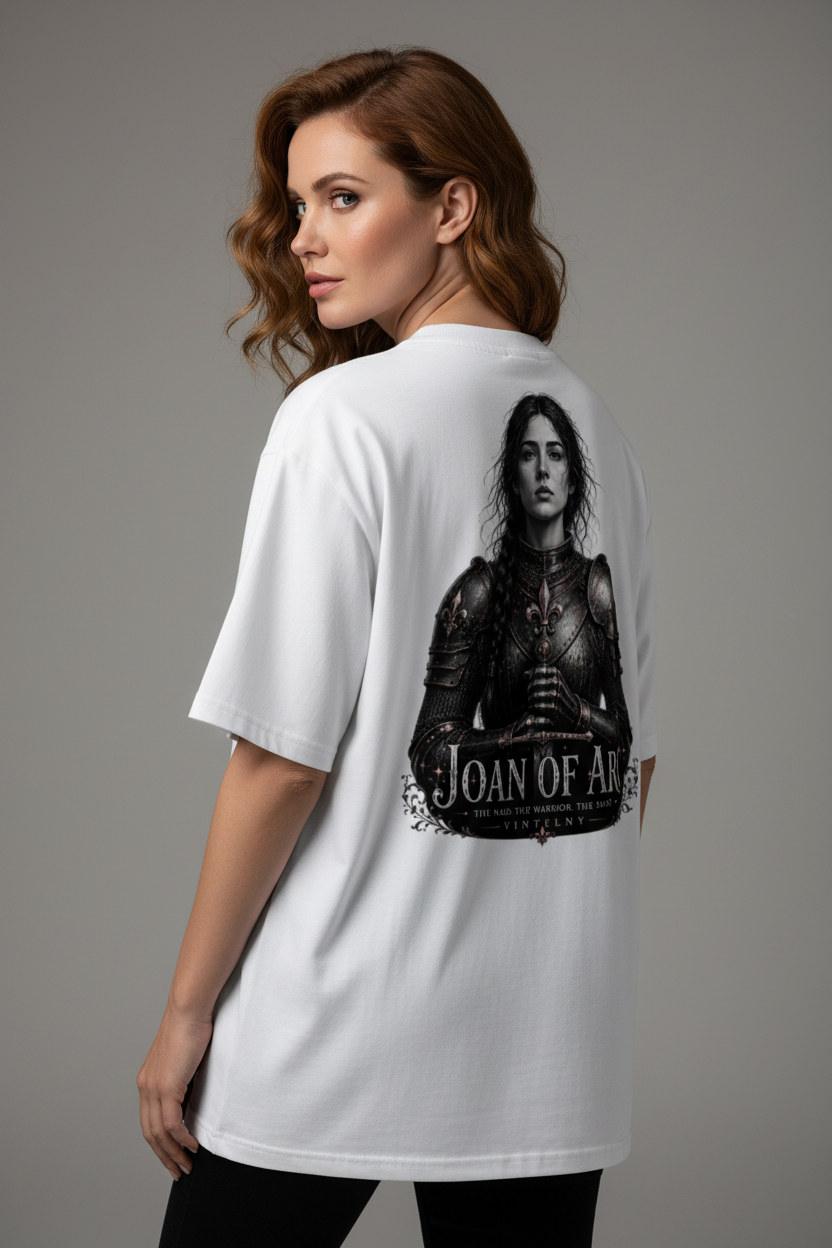Mockup trasero T-shirt Joan of Arc