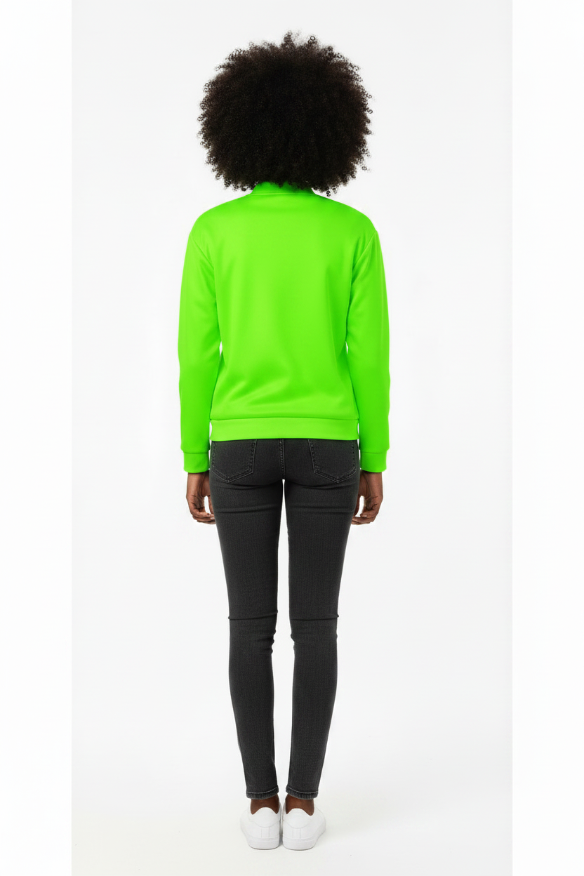 Neon Green Bomber - Espalda