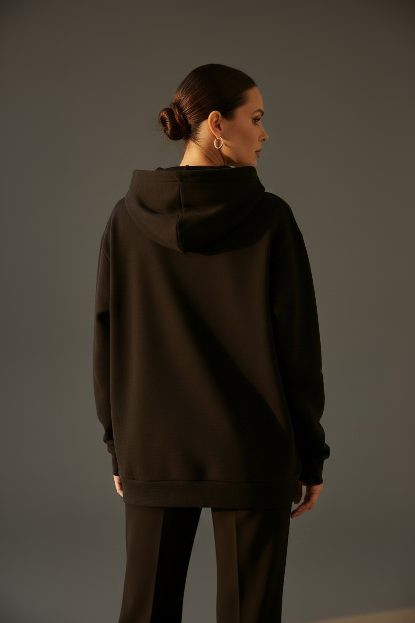 VINTELNY Hoodie - Espalda Modelo Elegante
